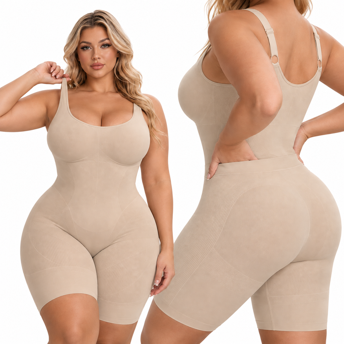 SnatchEase™ Colombian Faja — Sculpting Shapewear with Easy Bathroom Access